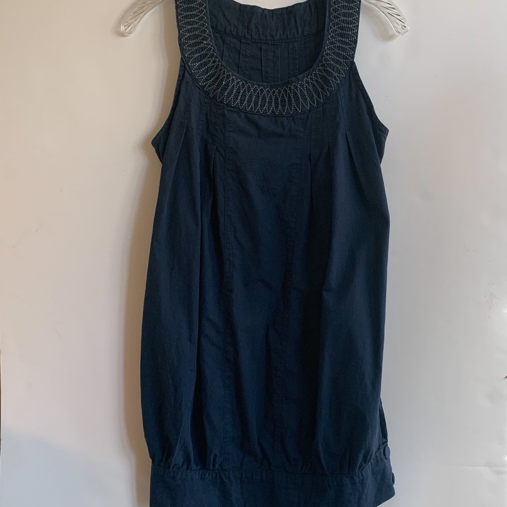 💐Naby blue sleveeless dress size M